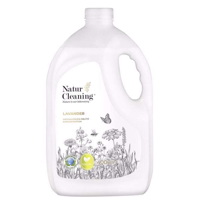 Öblítő NATURCLEANING lavender koncentrátum 4 liter