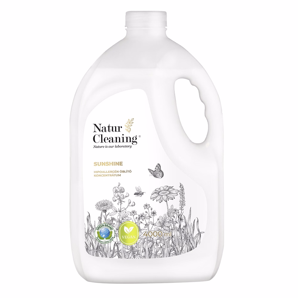 Öblítő NATURCLEANING sunshine / napsugár koncentrátum 4 liter