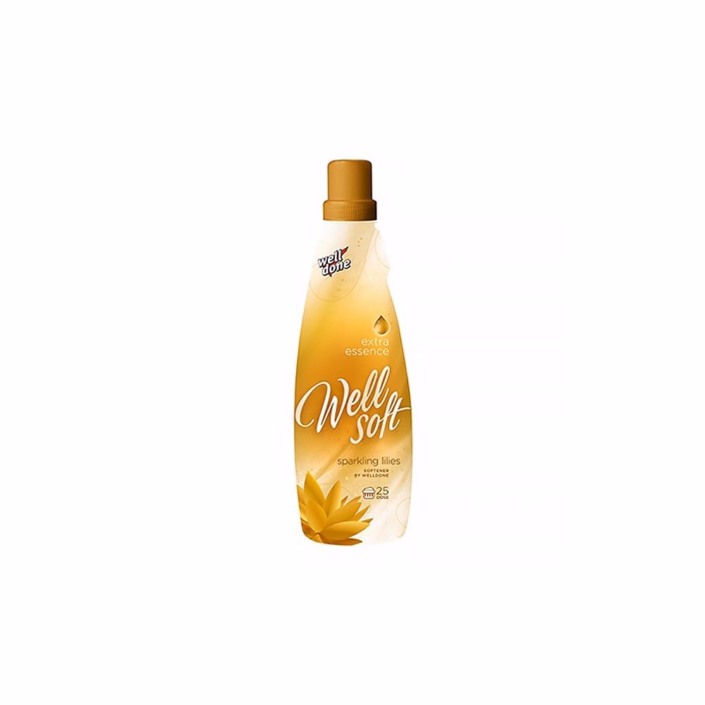 Öblítő koncentrátum WELL DONE Well Soft Sparkling Lilies arany 1 liter Öblítő koncentrátum WELL DONE Well Soft Sparkling Lilies arany 1 liter