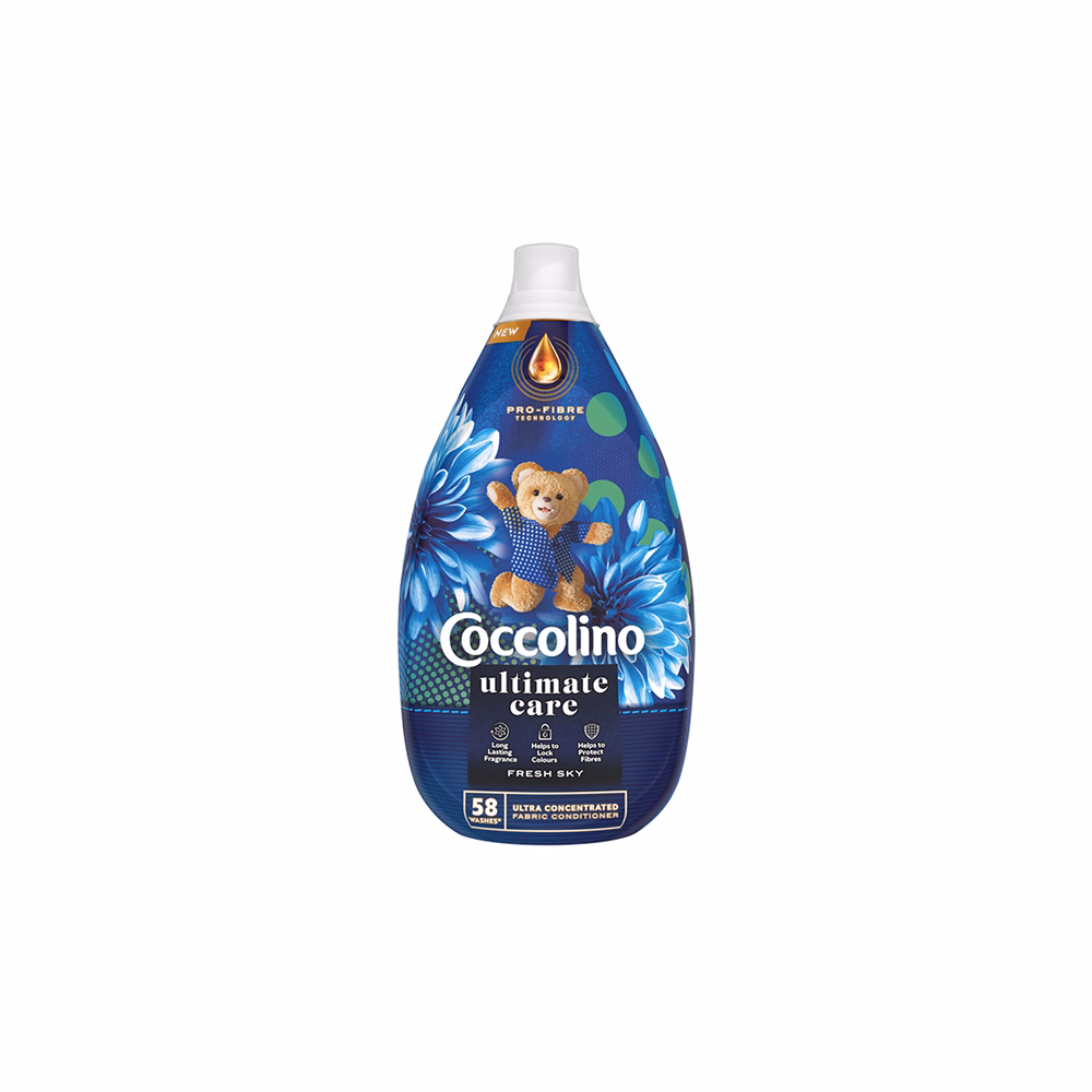 Öblítő szuperkoncentrátum COCCOLINO Ultimate Care Fresh Sky 870 ml