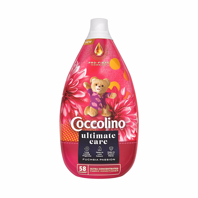 Öblítő szuperkoncentrátum COCCOLINO Ultimate Care Fuchsia Passion 870 ml