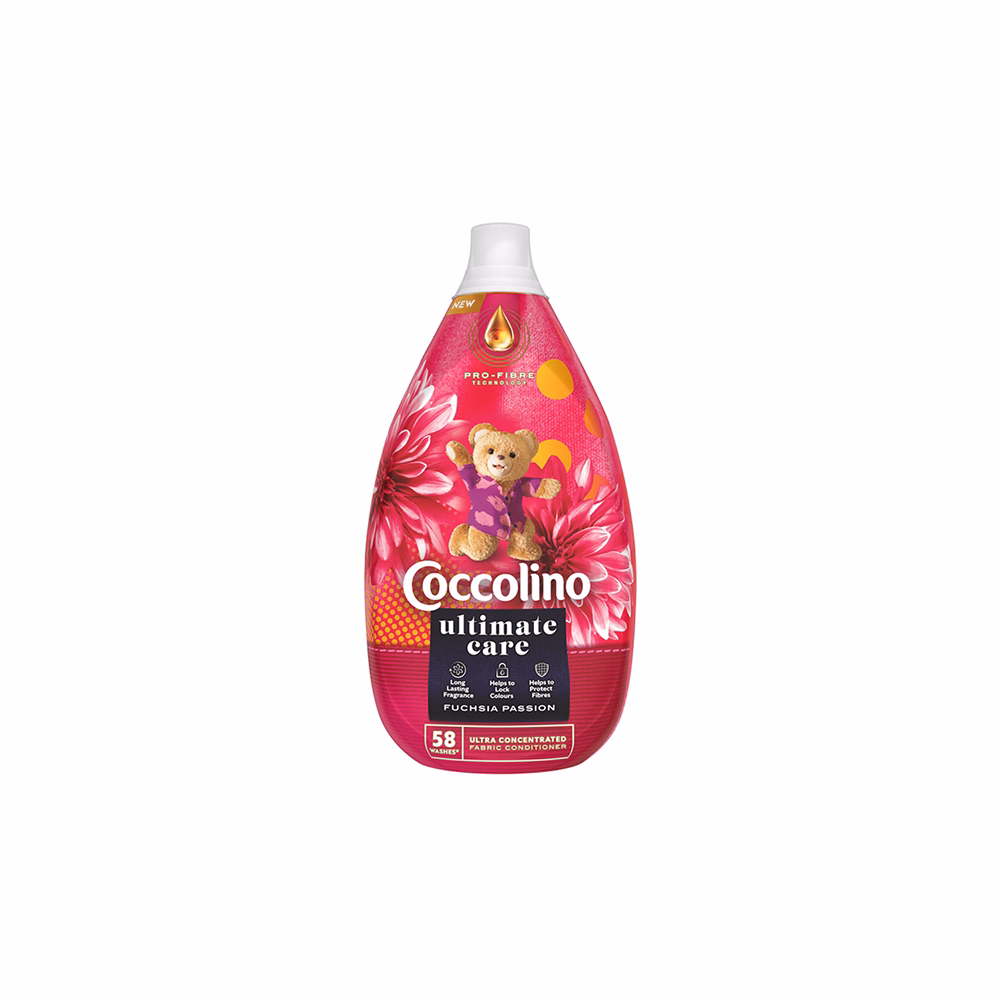 Öblítő szuperkoncentrátum COCCOLINO Ultimate Care Fuchsia Passion 870 ml