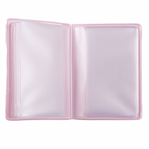 Okmánytartó PASTELINI álló 6 lapos vegyes színekben