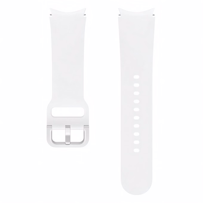 Okosóra pótszíj SAMSUNG szilikon S/M fehér