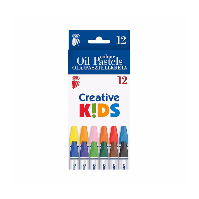 Olajpasztell ICO Creative Kids 12 darabos
