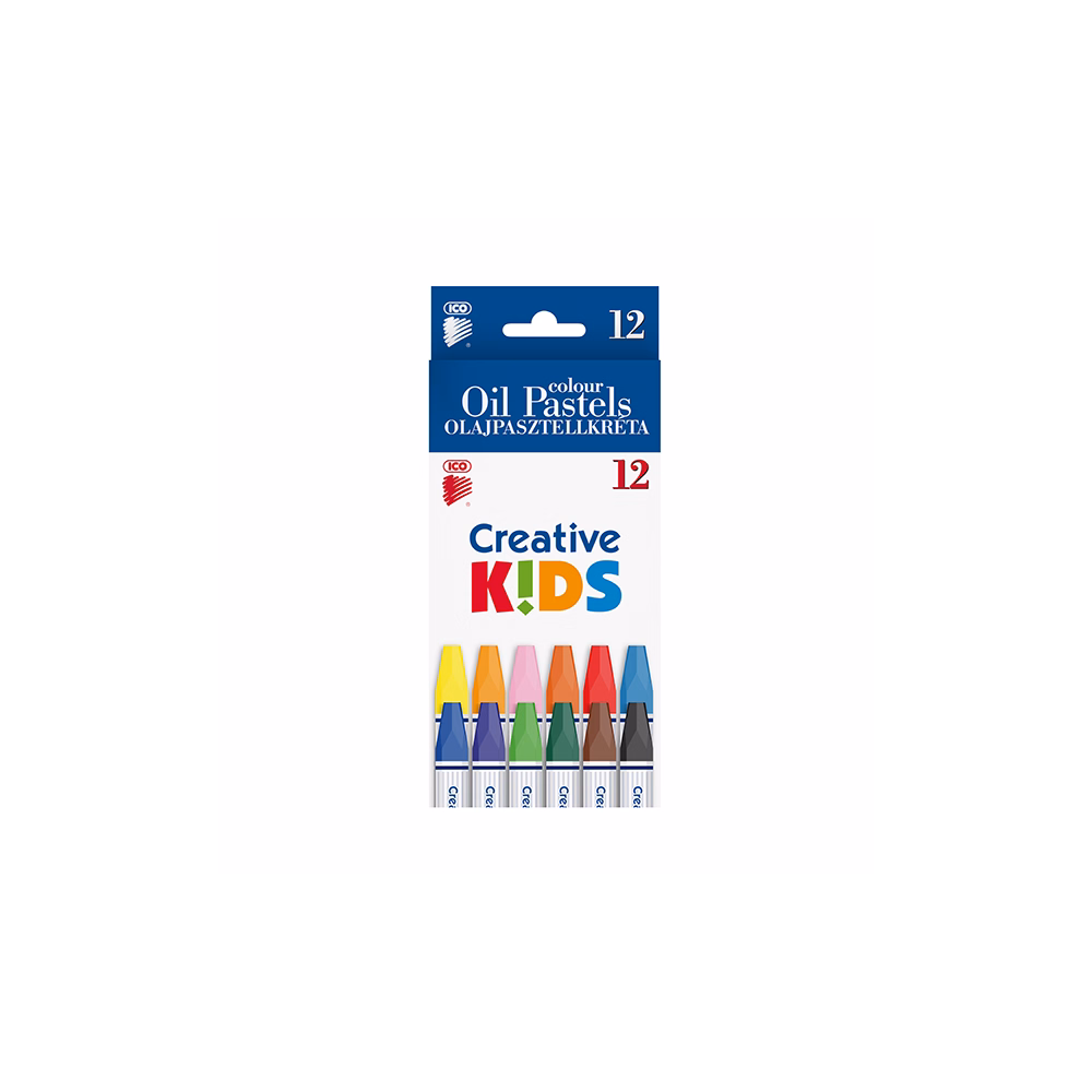 Olajpasztell ICO Creative Kids 12 darabos