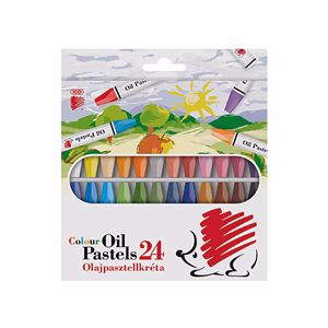 Olajpasztell ICO Süni 24 darabos