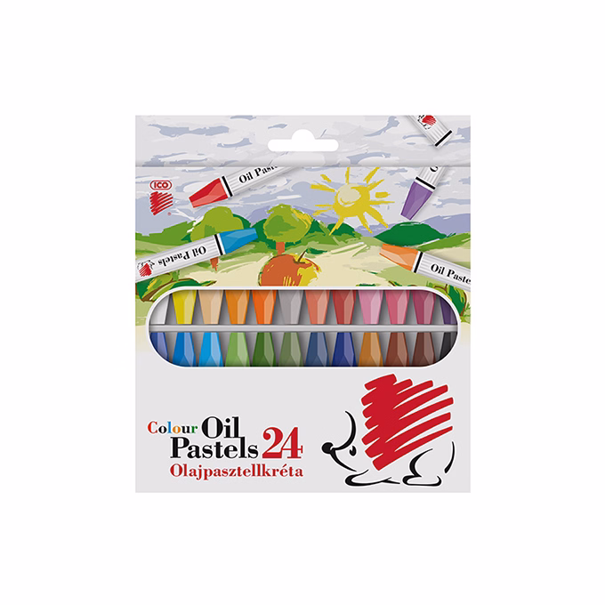 Olajpasztell ICO Süni 24 darabos