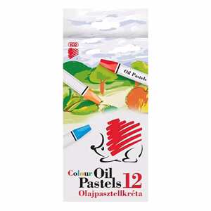Olajpasztell ICO Süni színes 12-es Olajpasztell ICO Süni színes 12-es