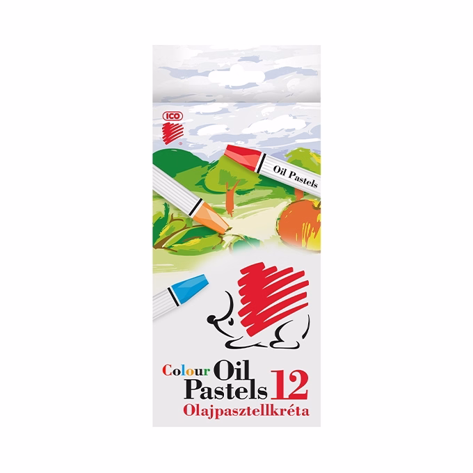 Olajpasztell ICO Süni színes 12-es Olajpasztell ICO Süni színes 12-es