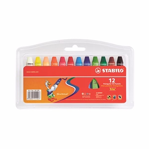 Olajpasztell STABILO 2612 12 darabos