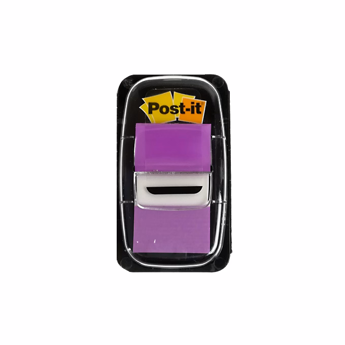 Oldaljelölő 3M Post-it 680-8 műanyag 25x43mm lila