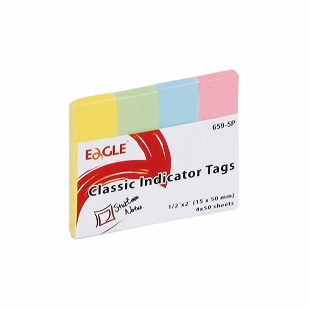 Oldaljelölő EAGLE 659-5P papír pasztell 4x50 lap