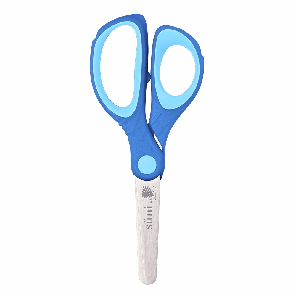 Olló iskolai ICO Süni 13cm kerek ergonomikus