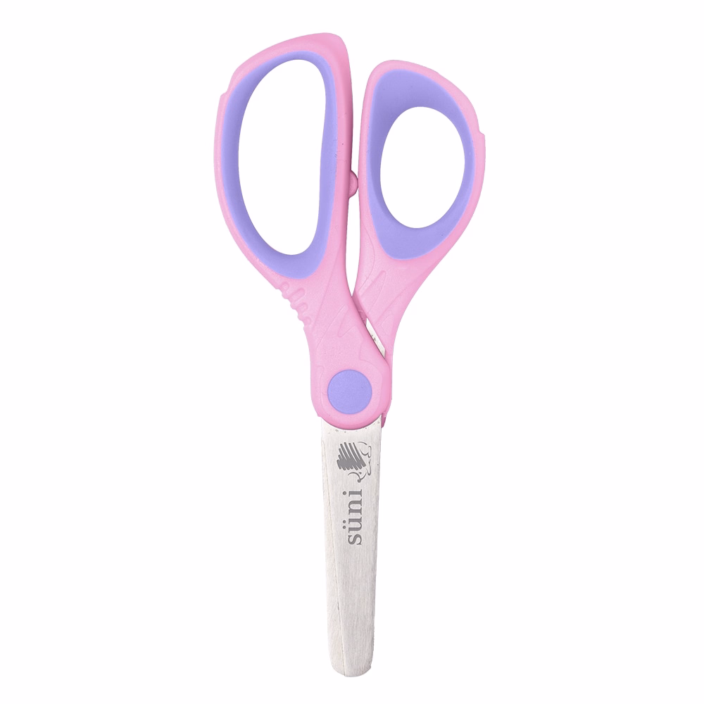 Olló iskolai ICO Süni 13cm kerek ergonomikus