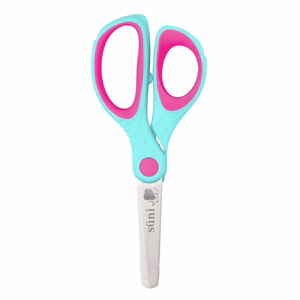 Olló iskolai ICO Süni 13cm kerek ergonomikus