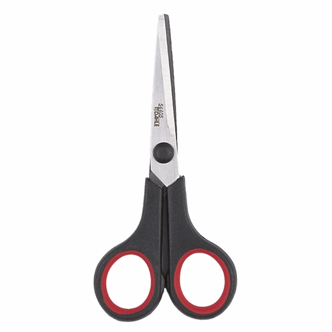 Olló irodai DAHLE 54405 gumifogós 14cm fekete
