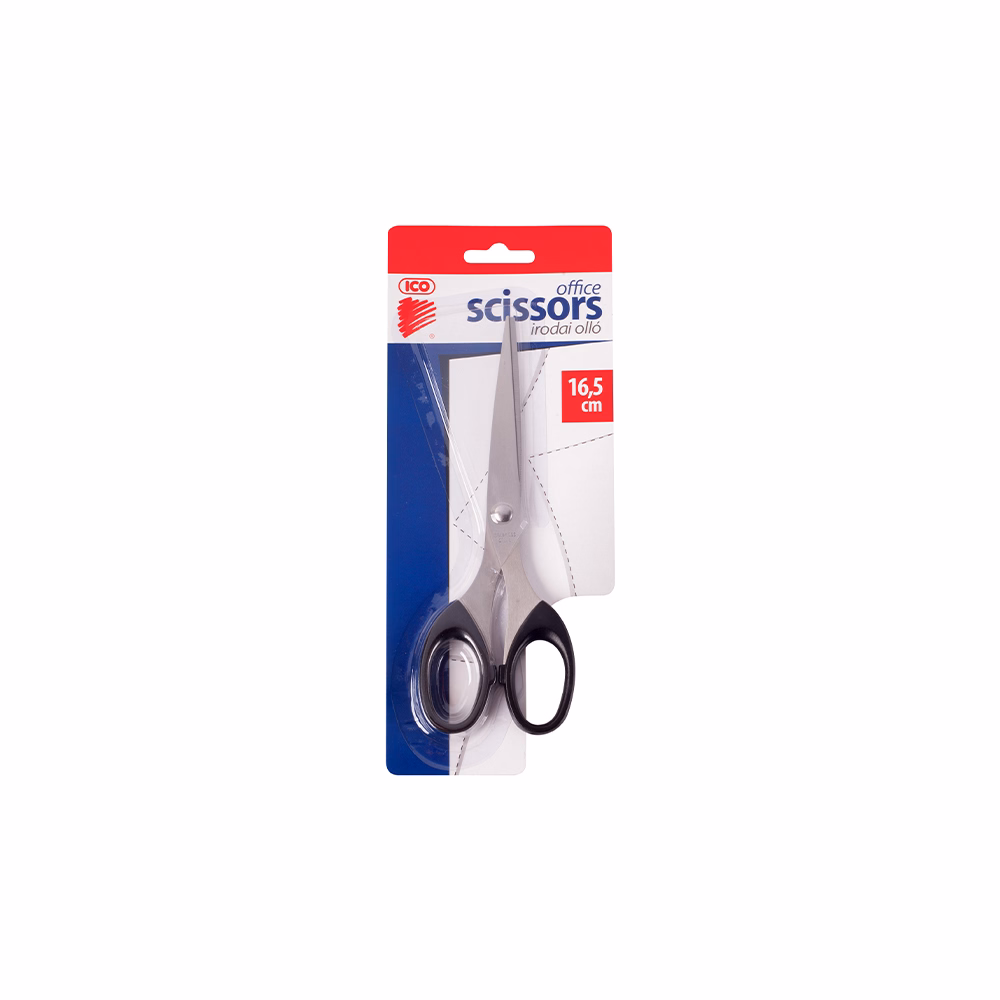 Olló irodai ICO 16,5cm fekete