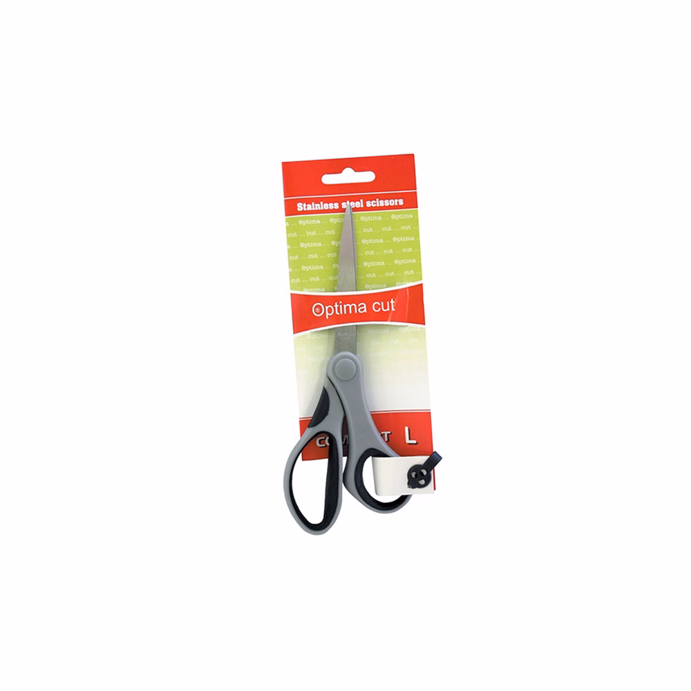 Olló irodai OPTIMA 18cm szürke Olló irodai OPTIMA 18cm szürke