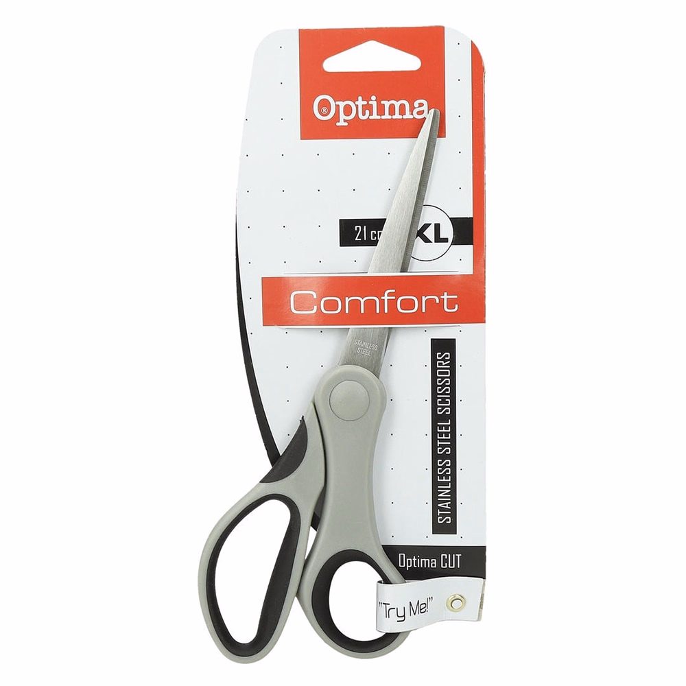 Olló irodai OPTIMA 20cm fekete
