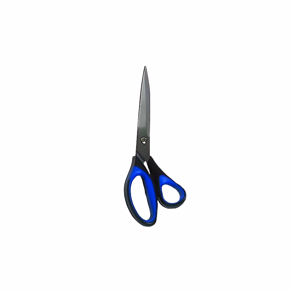 Olló irodai SPOKO 0532 gumifogós 17cm vegyes színek