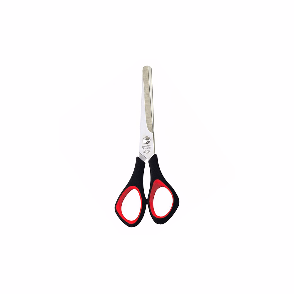 Olló irodai WEDO 976-6 gumifogós 15,5cm fekete