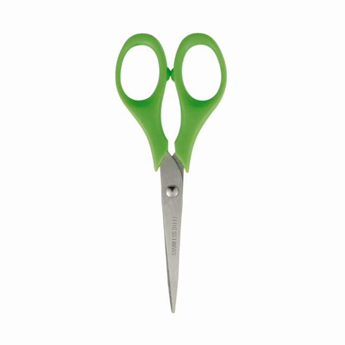 Olló iskolai ICO Süni hegyes 13cm vegyes színek