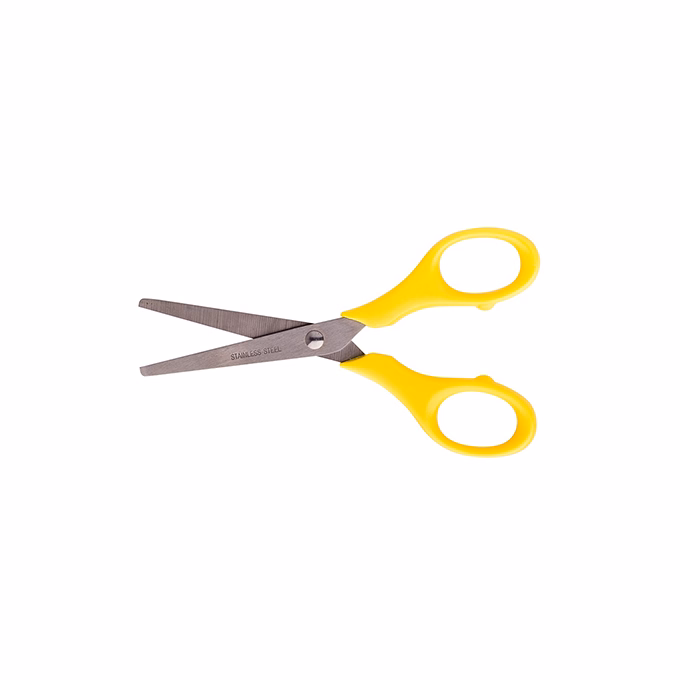 Olló iskolai ICO Süni kerekített 13cm vegyes színek