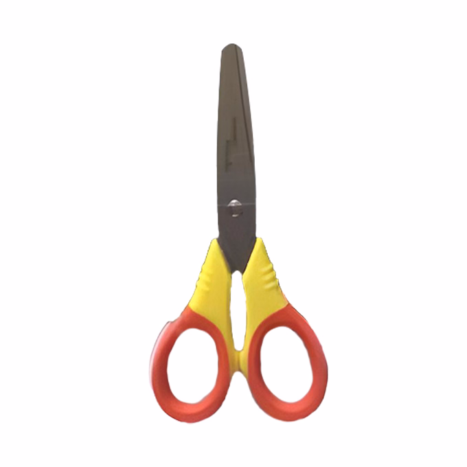 Olló iskolai OPTIMA kerekített 13cm vegyes színek