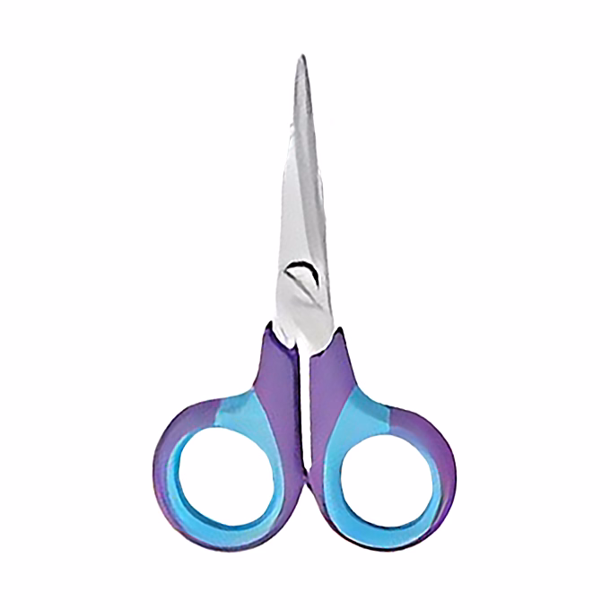 Olló iskolai WEDO Soft-Kid gumifogós hegyes 11,5cm
