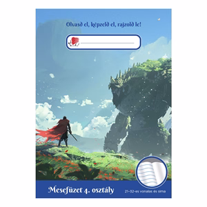 Olvasónapló-mesefüzet ICO Süni A/5 32 lapos IV. osztály fiú