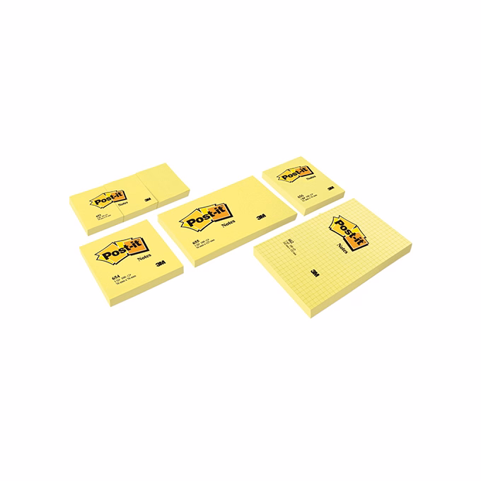 Öntapadós jegyzettömb 3M Post-it LP6533S 38x50mm sárga 3x100 tömb/csomag