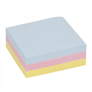 Öntapadós jegyzettömb EAGLE 75x75mm pasztell 300 lap