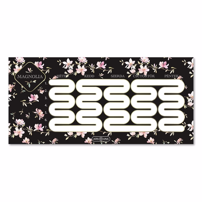 Órarend ARS UNA egylapos kétoldalas Magnolia 5542