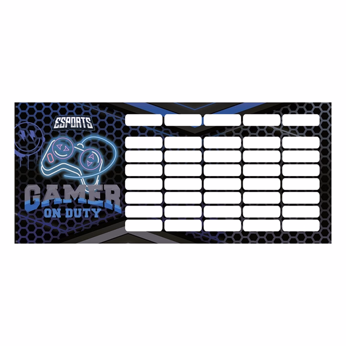 Órarend LIZZYSULI mini 2 oldalas Esport Gamer On Duty