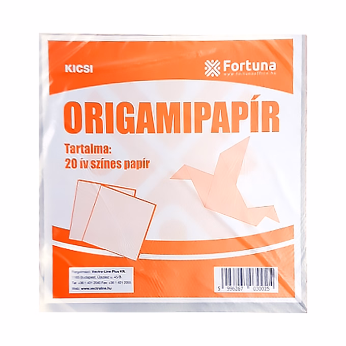 Origami papír FORTUNA 20 lapos 20x20 cm