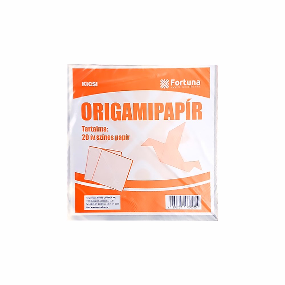 Origami papír FORTUNA 20 lapos 20x20 cm