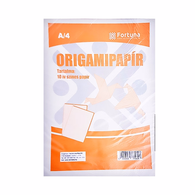Origami papír FORTUNA A/4 10 lapos
