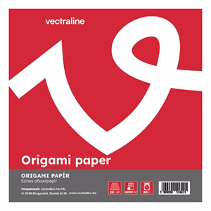 Origami papír VECTRALINE 20x20 cm 20 lapos