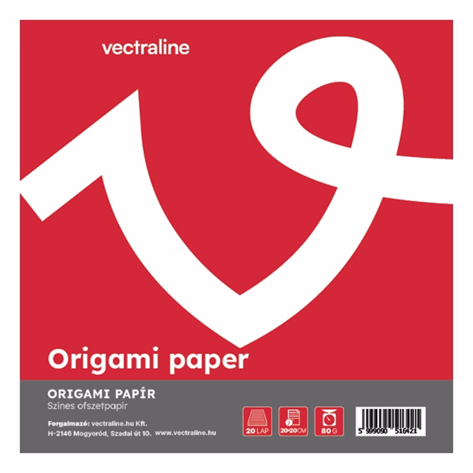 Origami papír VECTRALINE 20x20 cm 20 lapos