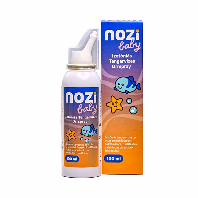 Orrspray NOZI Baby tengervizes izotóniás 100 ml