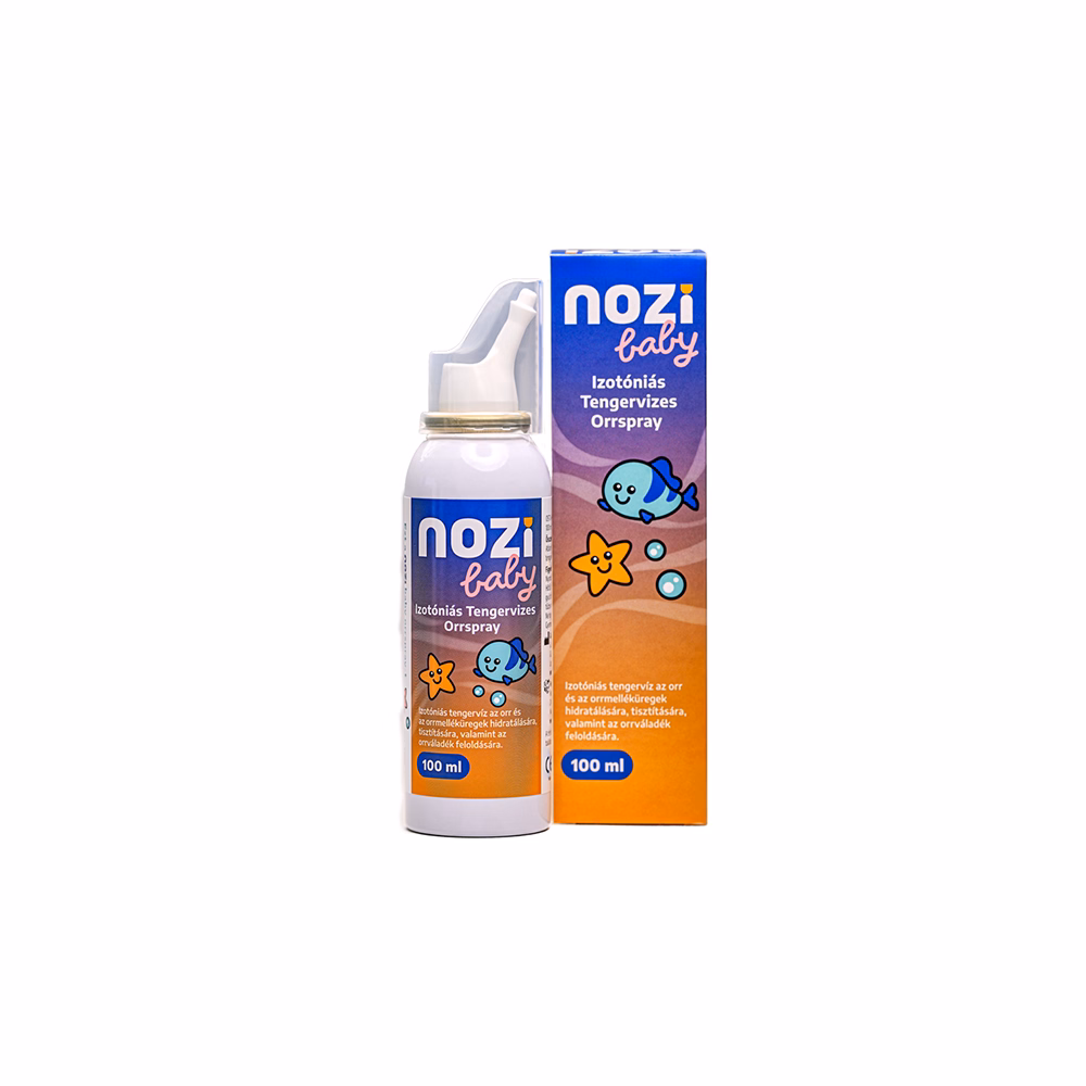Orrspray NOZI Baby tengervizes izotóniás 100 ml
