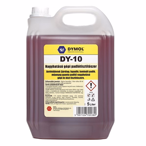 Padlótisztító folyadék DYMOL DY-10 5L járólap, fa, laminált, műanyag gyanta padlóra