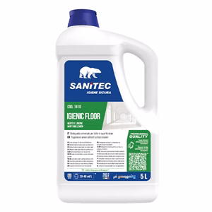 Padlótisztító folyadék SANITEC Igienic Floor kézi gépi 5L Padlótisztító folyadék SANITEC Igienic Floor kézi gépi 5L