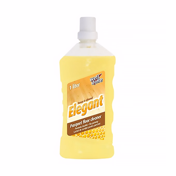 Padlótisztító folyadék WELL DONE Elegant parkettára 1L