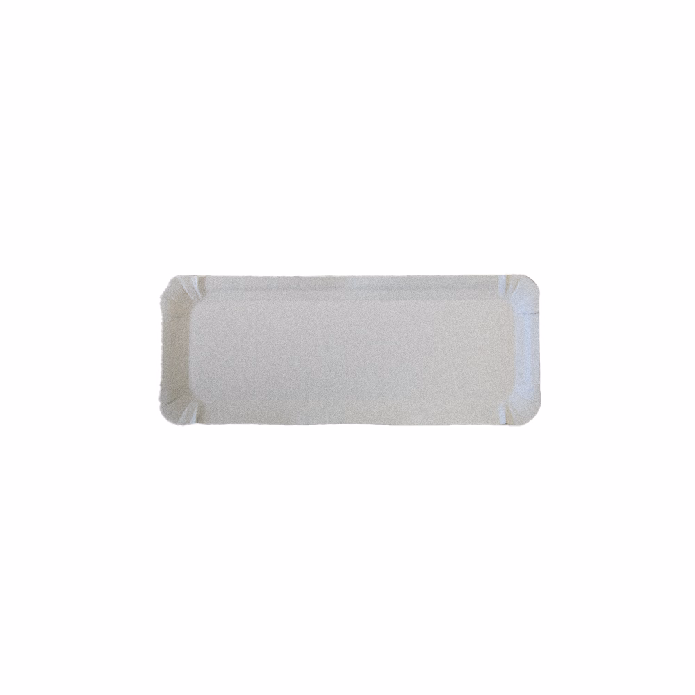 Papírtálca eldobható 10x25 cm kis palacsintás 500 darabos