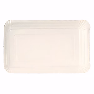 Papírtálca szögletes eldobható 130x205 250 darabos