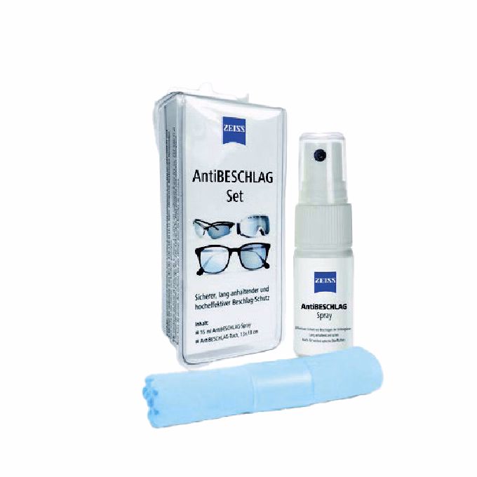 Páramentesítő szett ZEISS törlőkendő és spray 15ml
