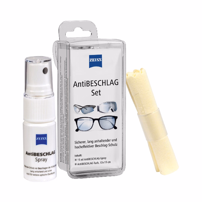 Páramentesítő szett ZEISS törlőkendő és spray 15ml