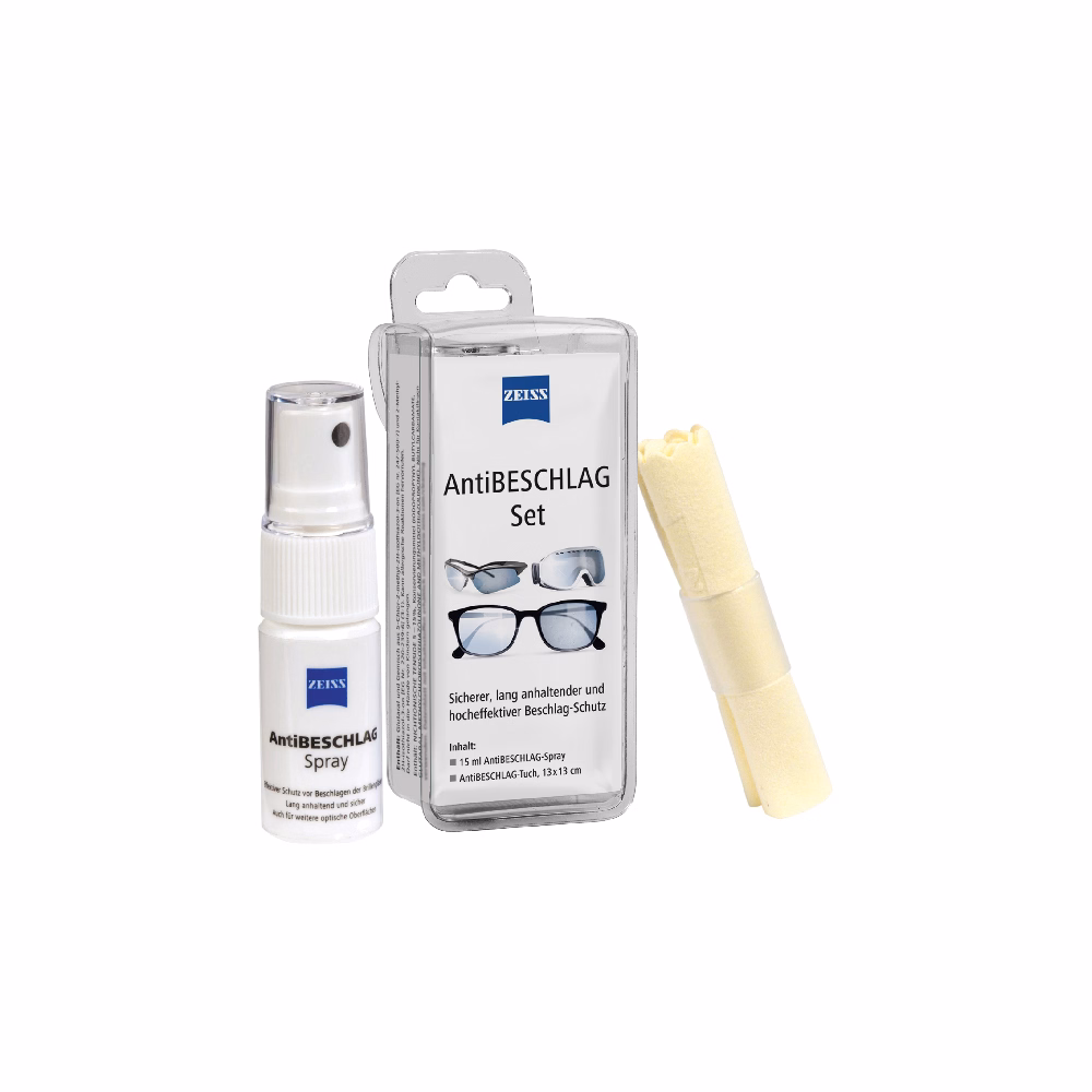 Páramentesítő szett ZEISS törlőkendő és spray 15ml